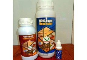 رنگ چوب کلبه رنگ چوب ترمو 