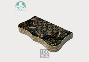 تخته نرد خاتم شطرنج دالبری رخ طلایی