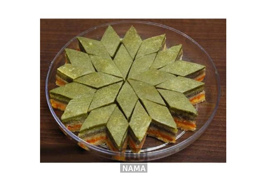 باقلوای قزوینی شیرینی سنتی محلی