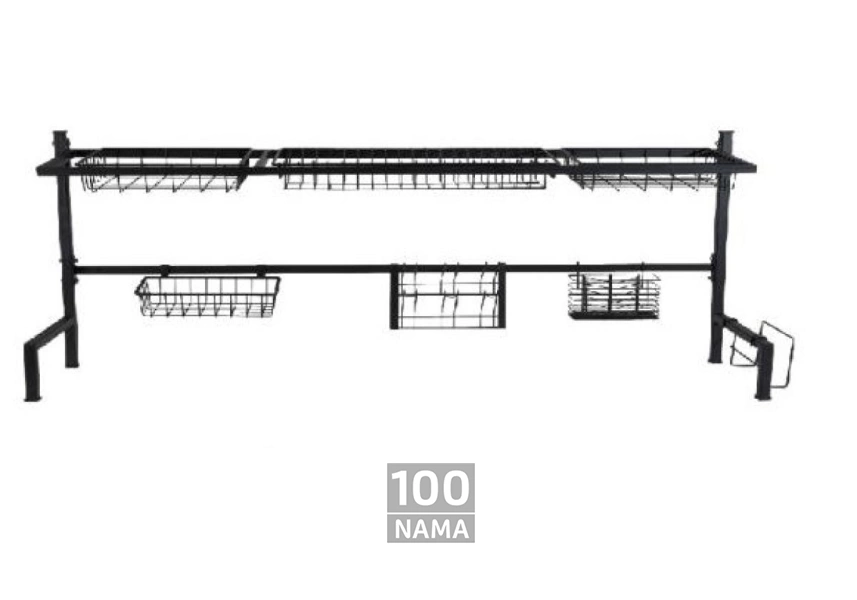 آبچکان پشت پنجره ای 120 سانت مشکی