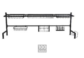 آبچکان پشت پنجره ای 120 سانت مشکی