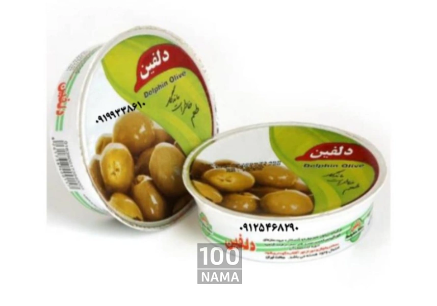 زیتون پرورده تک نفره دلفین