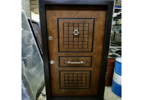 درب ورودی ضدسرقت آپارتمان چوبی اتاق ضدآب