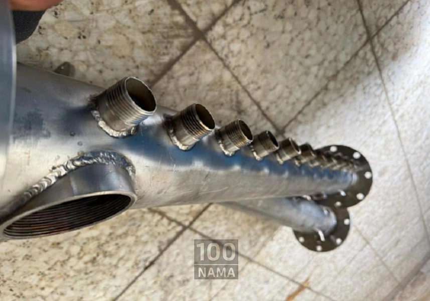 ساخت انواع کلکتور تاسیساتی و ساختمانی