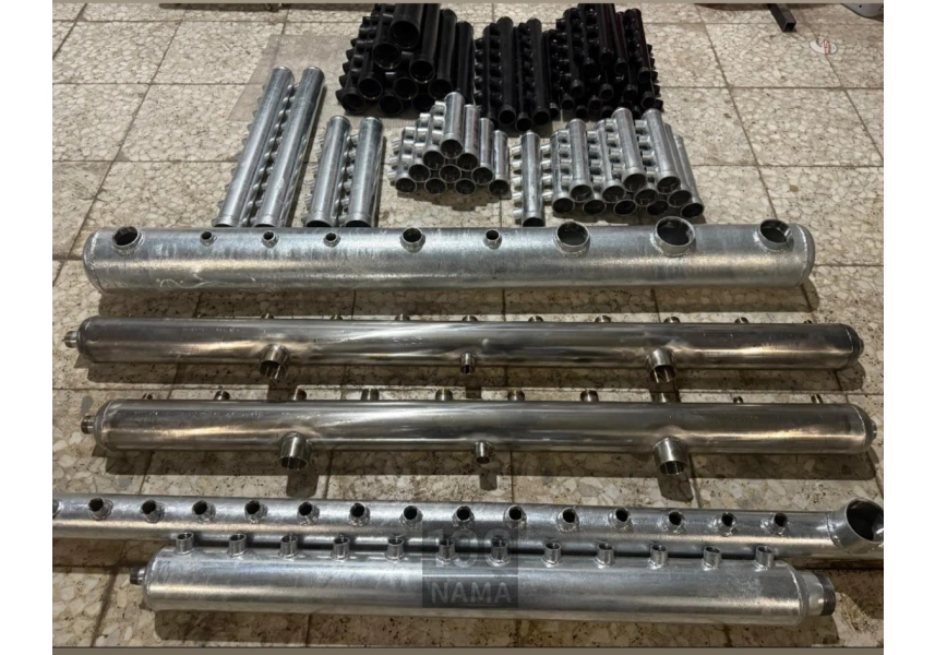 ساخت انواع کلکتور تاسیساتی و ساختمانی