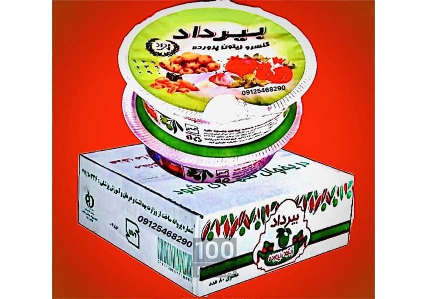 زیتون پرورده تک نفره بیرداد