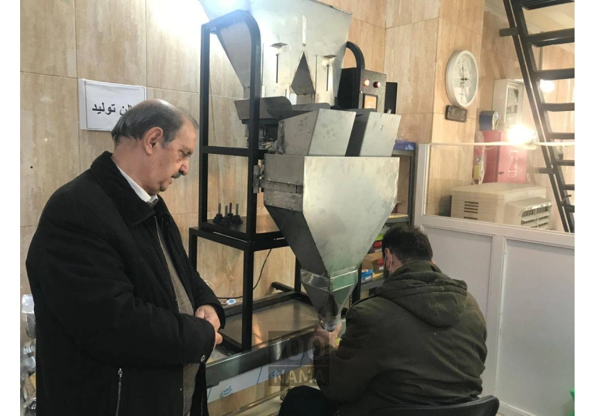 ساخت دستگاه بسته بندی نیمه اتوماتیک و خانگی