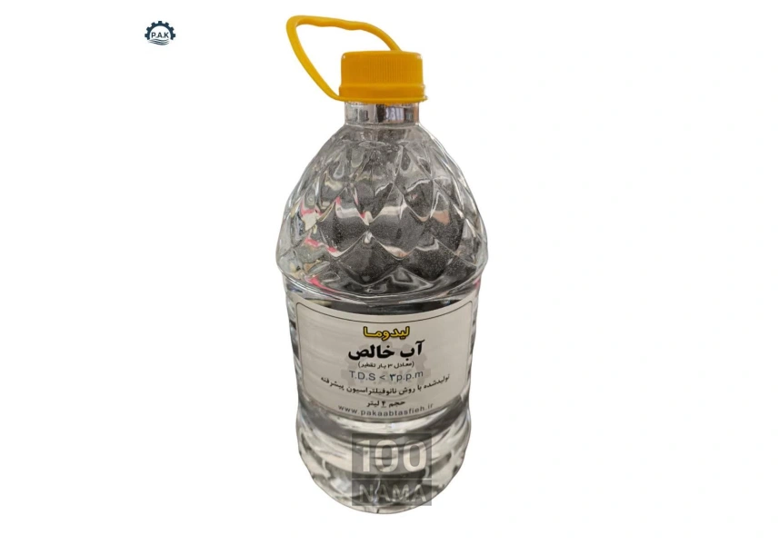 آب مقطر 4 بار تقطیر لیدوما