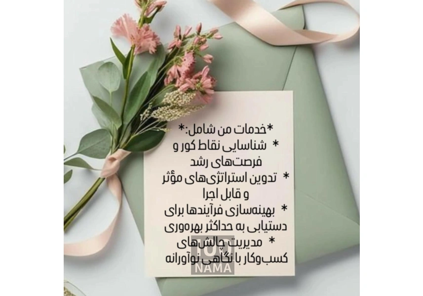 مشاور کسب و کار و کارآفرینی
