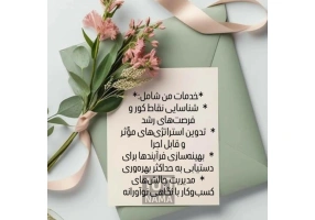 مشاور کسب و کار و کارآفرینی