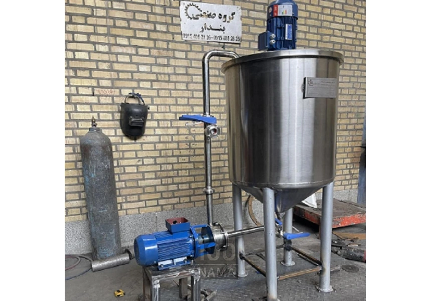 میکسر هموژنایزر، پمپ هموژن، دستگاه هموژنایزر