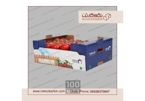 کارتن گوجه صادراتی ، لیبل گوجه