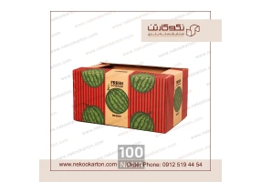 کارتن هندوانه صادراتی،باکس پالت هندوانه