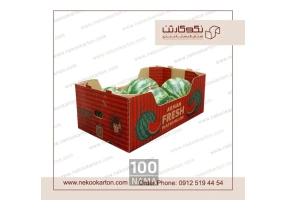 کارتن هندوانه صادراتی،باکس پالت هندوانه