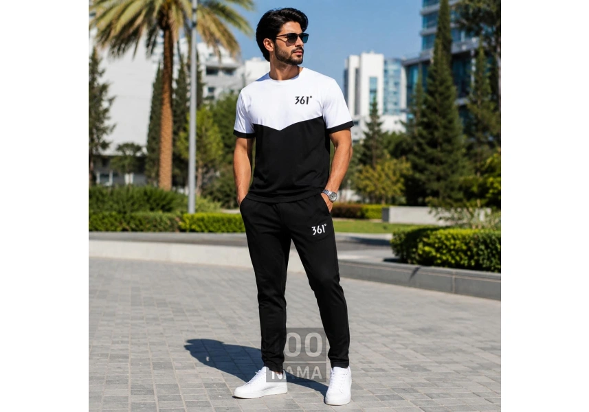 ست تیشرت مردانه مشکی