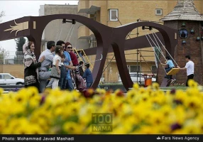 المان شهری فایبرگلاس جهت زیبا سازی فضای شهری